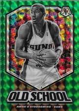 Amar'e Stoudemire Mosaic 19-20 #15 Old School Green Mosaic Prizm Phoenix Suns