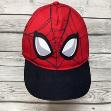 Marvel Spiderman Baseball Hat Youth Red One Size 56cm