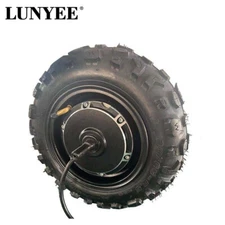 LUNYEE 11 inch 60H 72V 3800W High Speed Hub Motor Scooter