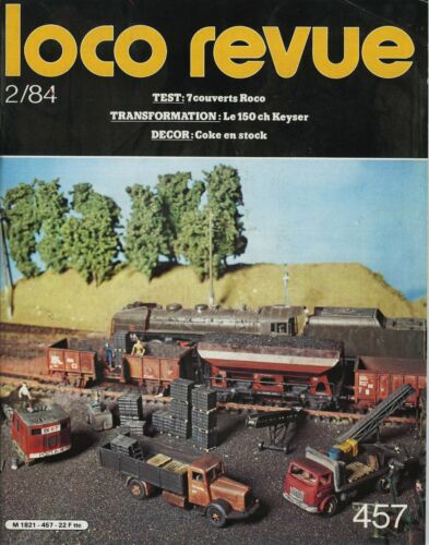 LOCO REVUE 457 DE 1984.  TRANSFORMATION : LE 150cv DE KEYSER - Bild 1 von 1