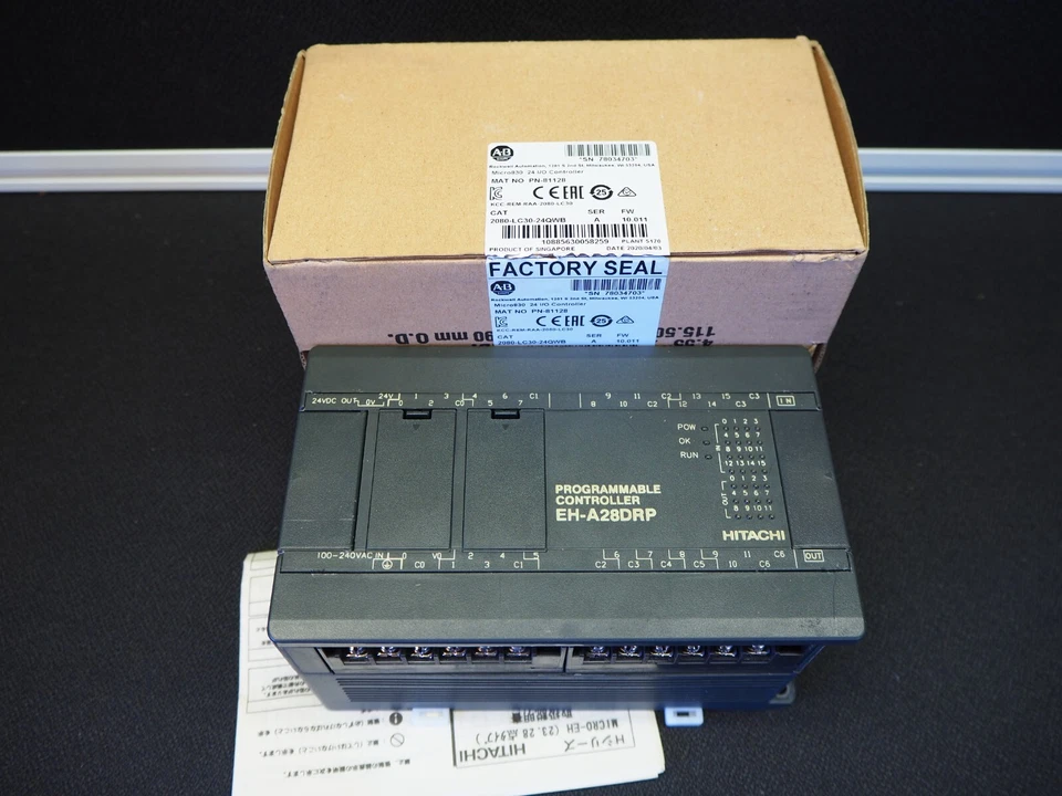 Hitachi Programmable Controller EH-A28DRP - NOS - Image 2 of 4
