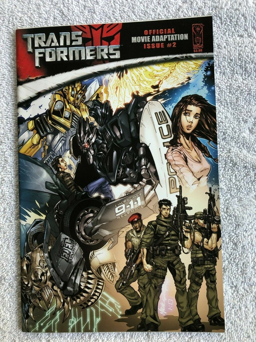 Transformers Movie Adaptation #2A (Jun 2007, IDW) FN