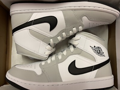 jordan 1 mid light smoke grey vinted