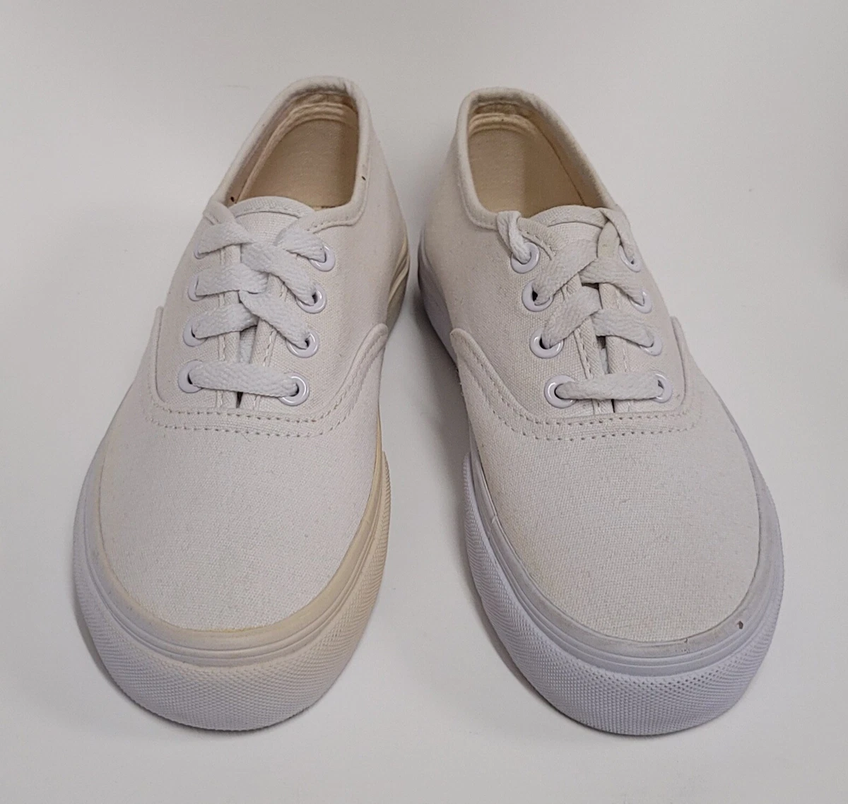 White canvas shoes sales for school