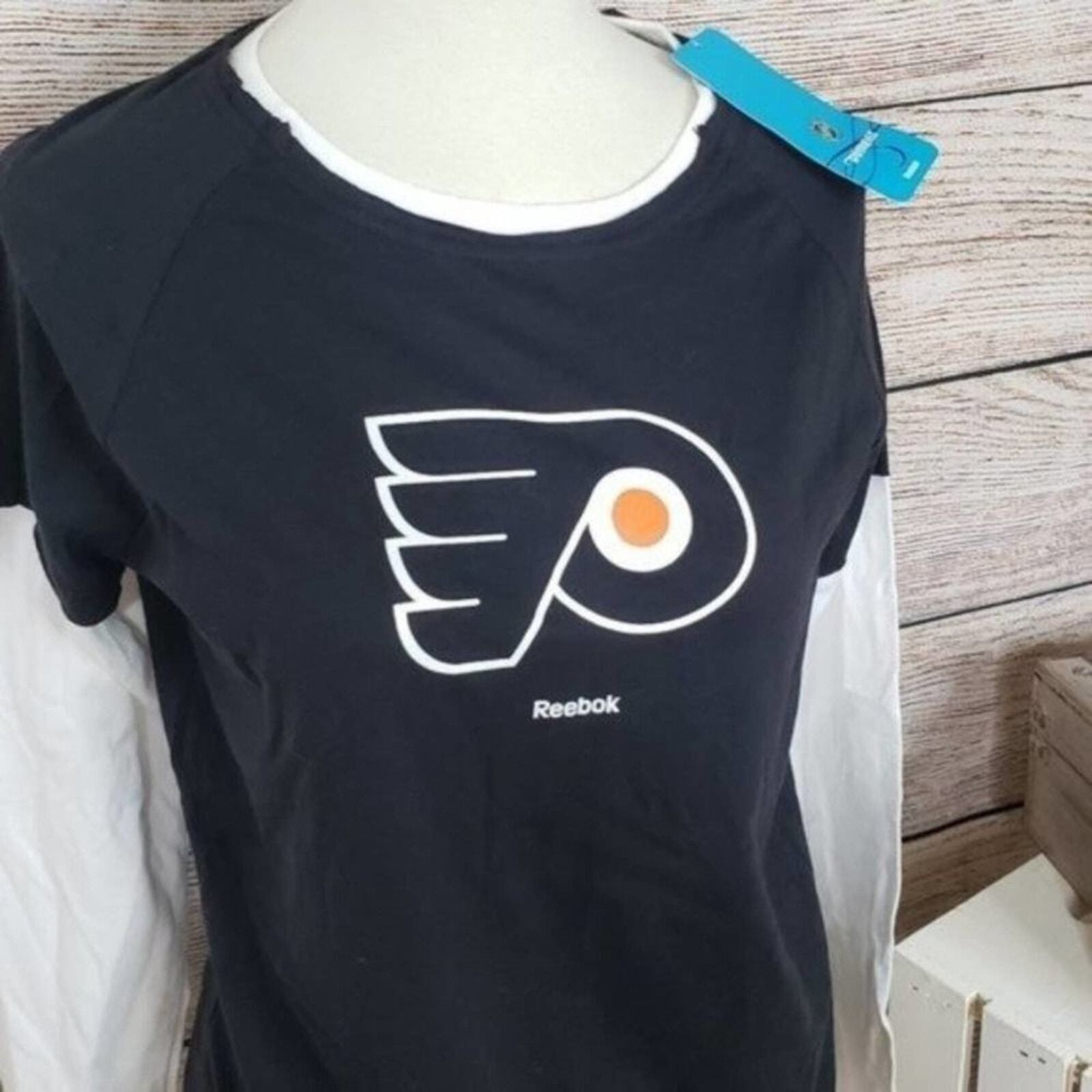 NWT Reebok Flyers Long Sleeve Tissue Tee Medium