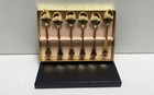 Janis Collection by Tancraft 24KT Gold Plated Spoon Set 6 Piece Vintage — photo 1
