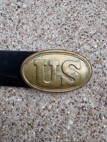 U.S. UNION CIVIL WAR BELT & BUCKLE