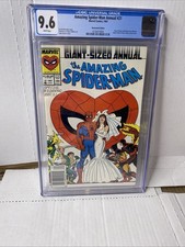 AMAZING SPIDER-MAN Annual #21 June 1971 CGC 9.6 Newsstand Mary Jane Wedding KEY