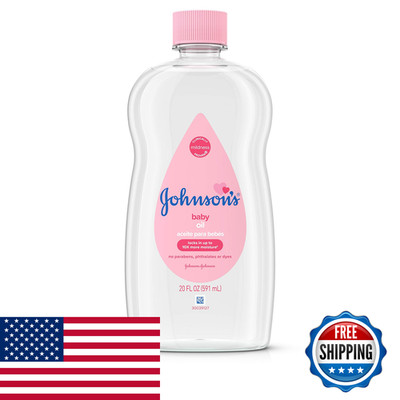 Johnson'S Baby Johnsons Baby Oil Pure Mineral Oil To Help Prevent Moisture Loss