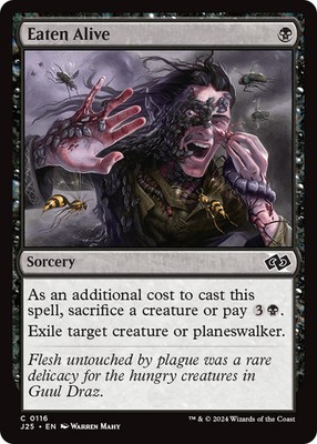 MTG Eaten Alive [Foundations Jumpstart] Near Mint Magic