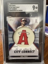 2023 Topps Series 1 - City Connect Commemorative Patches Mike Trout #CC-MT