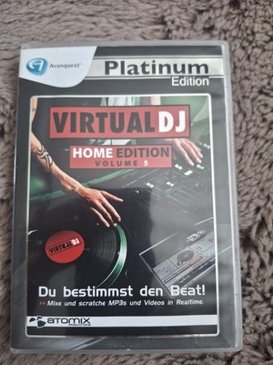 Platinum Edition Virtual DJ 2008 Home Edition 5 PC CD-ROM 