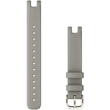 Garmin 010-13068-A7 Lily Uhrenarmband - Braloba Grau Leder/Creme Gold 14 mm
