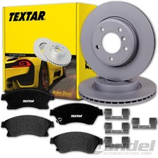 TEXTAR BREMSSCHEIBEN 276mm + BREMSBELÄGE VORNE passend für OPEL ASTRA J