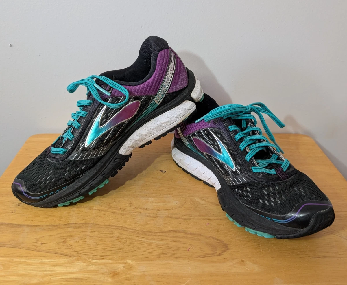 Brooks Ghost 9 Black/Purple for sale | eBay
