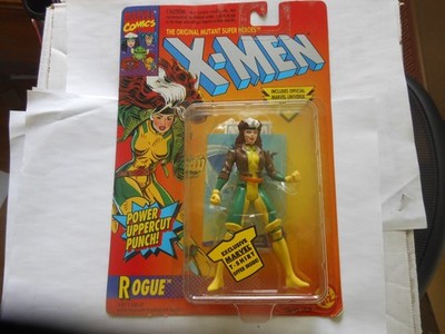 1994 Toy Biz Marvel Comics X-Men Rogue with Power Uppercut Punch Figure New