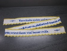 Schrankborte im Fundzustand ca.140cm lang, ca.5,5cm breit