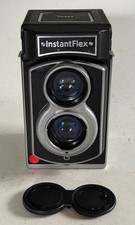Mint InstaFlex TL70 TLR Instant Camera Manual Focus with Lens Set - Tested