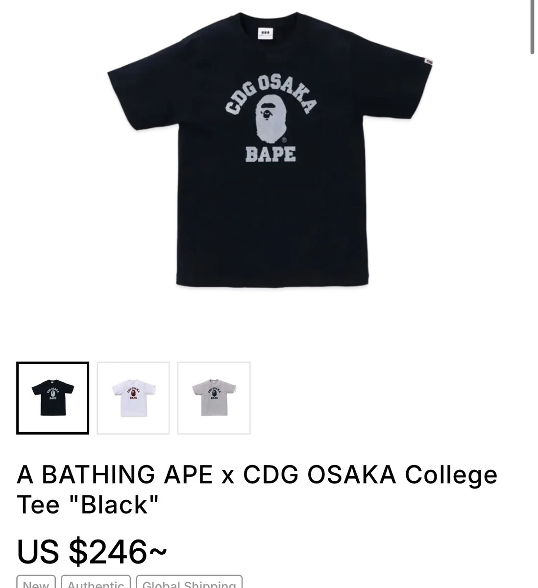 Comme des Garçons Bape Indiana Men's T-Shirts for sale | eBay