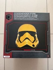 Star Wars Disney Galaxy’s Edge Commander Pyre Gold Stormtrooper Helmet Replica⭐️