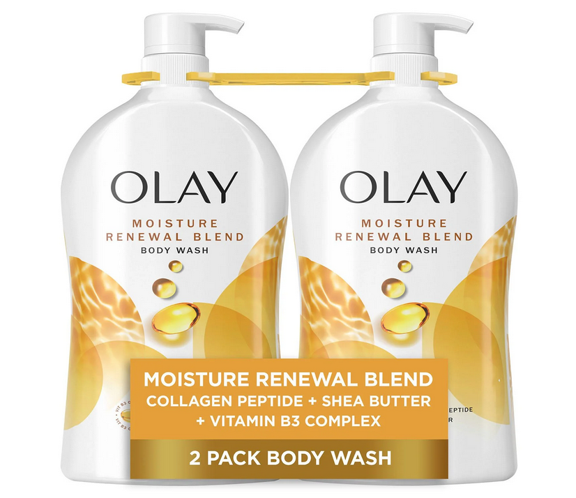 Olay Moisture Renewal Blend Body Wash 35 fl oz 2 Pack