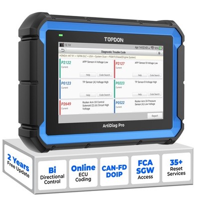 2026 ArtiDiag Pro V2.0 Bidirectional Control Full System Diagnostic K!ey Coding
