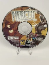 HERETIC Shareware CD-ROM PC game 1994 GT/ID Interactive Software 