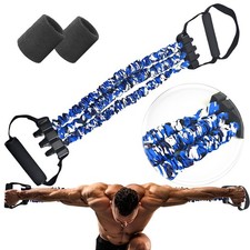 Natural Latex 3-Hole Resistance Stretcher, 2025 New Chest Expander Stretch Ba...