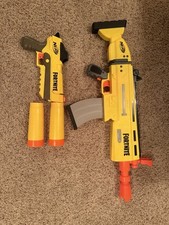 Nerf Fortnite AR-L SP-L Dart Blasters Includes 2 Silencer Attachments
