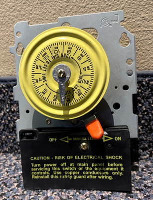 Intermatic T104M Timer Wall Switch - Gray