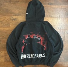 Vintage Y2K The Lawrence Arms Emo Punk Rock Band Zip Up Size Large