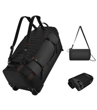 Foldable Rolling Duffle Bag with Wheels - 30" Extra Large Waterproof Travel B...