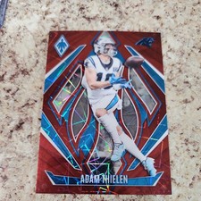 2024 Panini Phoenix Adam Thielen Red Lazer 178/199 #3 Carolina Mint  Panthers