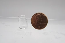 Dollhouse Miniature Glass Jar with Open Top IM65561