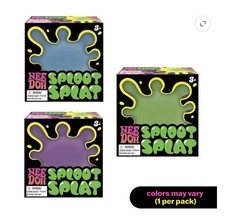 NeeDoh SPLOOT SPLAT Nee Doh Splatter Fidget Squishy Purple