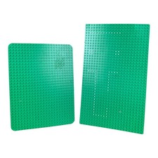 Vintage Lego Grundplatten Bretter grün 32x24 & 40x24