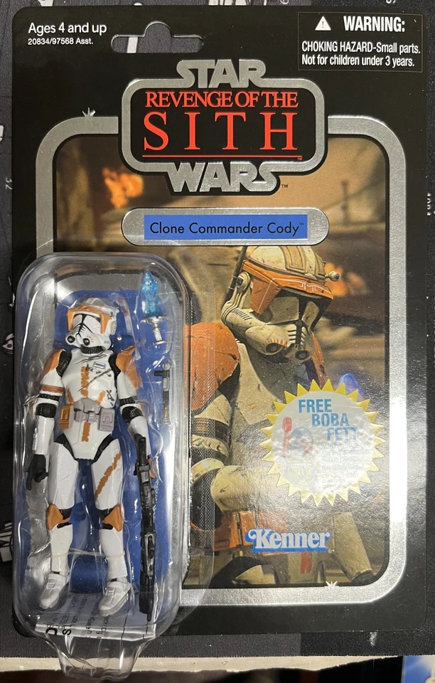 Clone Commander Cody Star Wars 2010 colección vintage VC19 FOIL Foto 3 de 3