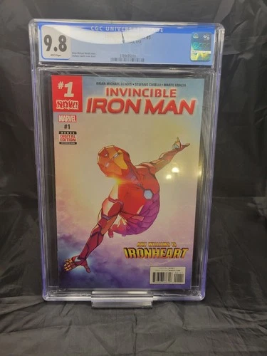 Graded Invincible Iron Man #1 - CGC 9.8