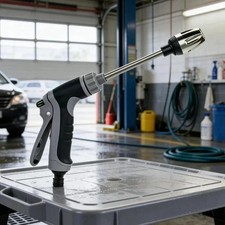 Aquoxis Cordless Cleaning Device Converts Garden Hose to Pressure Washer