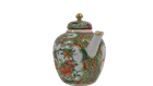 Antique 19th Century Chinese Famille Rose Porcelain Teapot Hand Painted