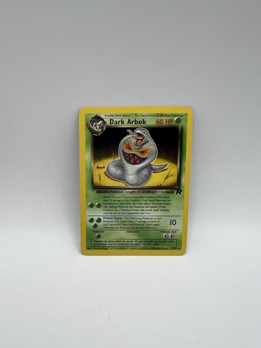 Pokemon TCG Team Rocket #19/82 Dark Arbok MP
