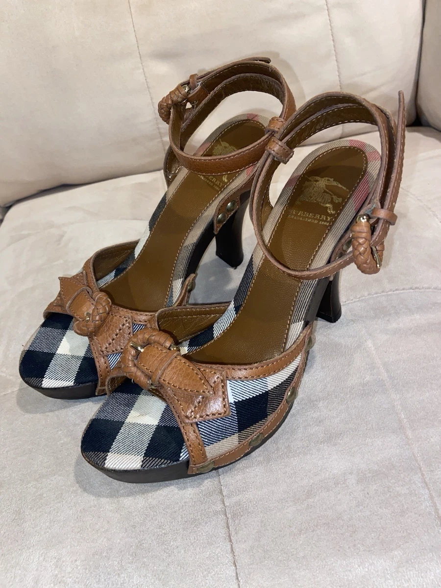 Burberry Women's Check M Pump Heels for Women for sale | eBay