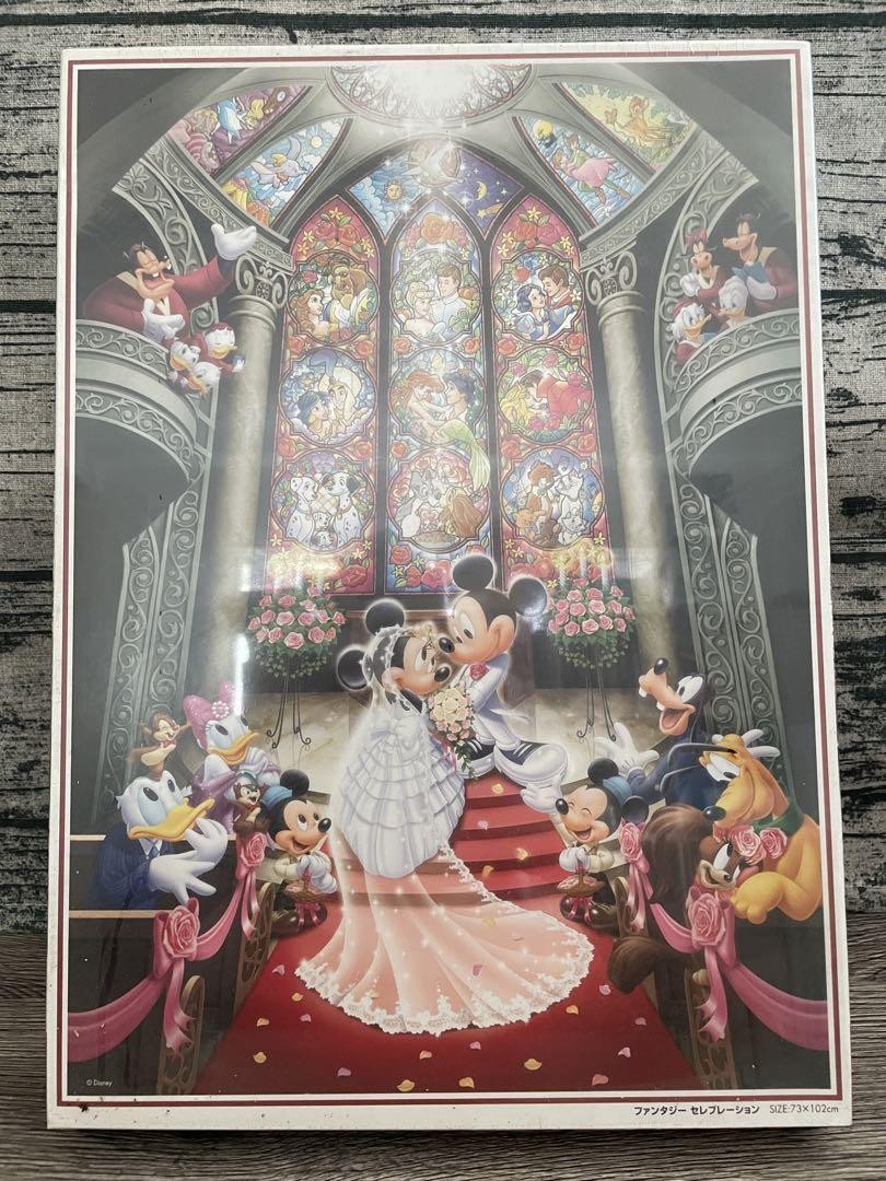 FROST ART JIGSAW PUZZLE ミッキー・ミニー ウェディング FROST ART JIGSAW PUZZLE ミッキー・ミニー ウェディング Amazon