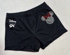 Disney GK ELITE Bar Shorts MINNIE MOUSE Leotard Gymnastics RHINESTONE Bling CL