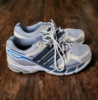 Vintage Adidas Response Cushion Runner Shoes Size 10 Mens Crystal White/Blue