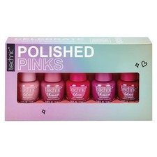 Image of Technic - Nail Polish 12ml Polished Pinks Nail Varnish Set - 5pack