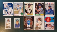 LOU PINIELLA - LOT OF (10) DIFFERENT CARDS - Topps Panini 1973-2024 Royals Cubs