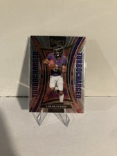 2024 Panini Select Lamar Jackson Turbocharged #3 Baltimore Ravens NM