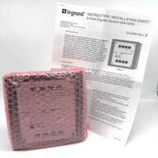 Legrand ON-Q DA1008 8 Port Gigabit Network Ethernet Switch NEW