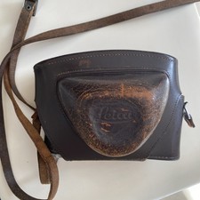 Étui en cuir véritable Leica Leicaflex  avec sangle